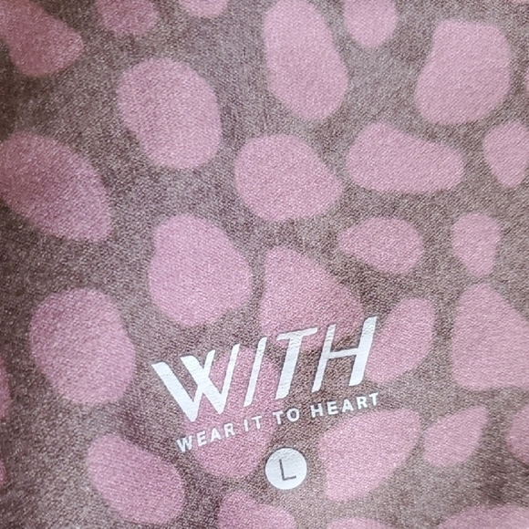 Peleton ATHLETIC 2 Piece Leopard Print 2 Piece Set LARGE - Picture 3 of 15